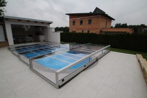 Pool Überdachung