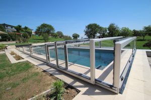 Überdachung für Pool